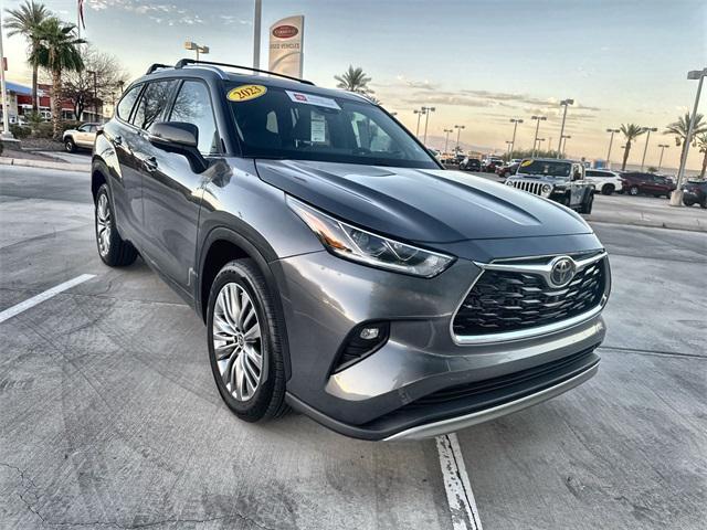 used 2023 Toyota Highlander car, priced at $44,700