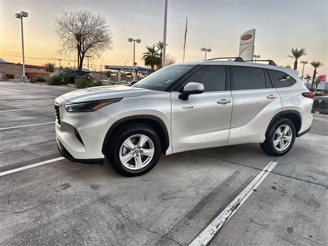 used 2021 Toyota Highlander Hybrid car, priced at $29,600