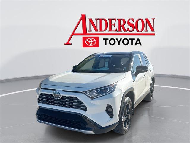 used 2020 Toyota RAV4 Hybrid car, priced at $28,000