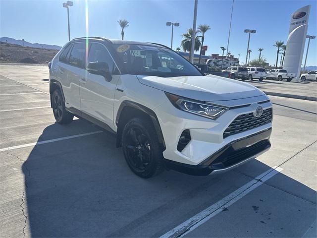 used 2020 Toyota RAV4 Hybrid car, priced at $27,000
