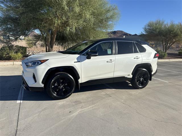 used 2020 Toyota RAV4 Hybrid car, priced at $27,000