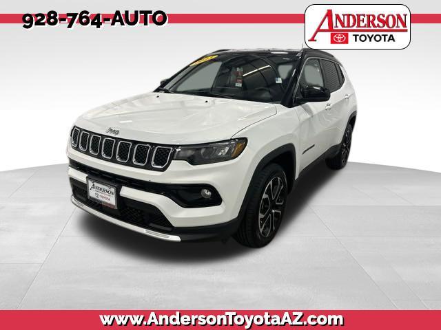 used 2023 Jeep Compass car, priced at $24,300