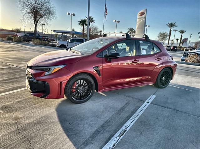 new 2025 Toyota GR Corolla car, priced at $44,558