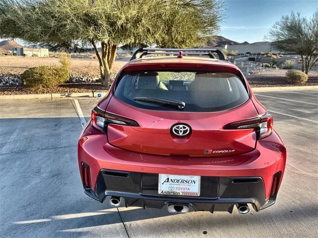 new 2025 Toyota GR Corolla car, priced at $44,558