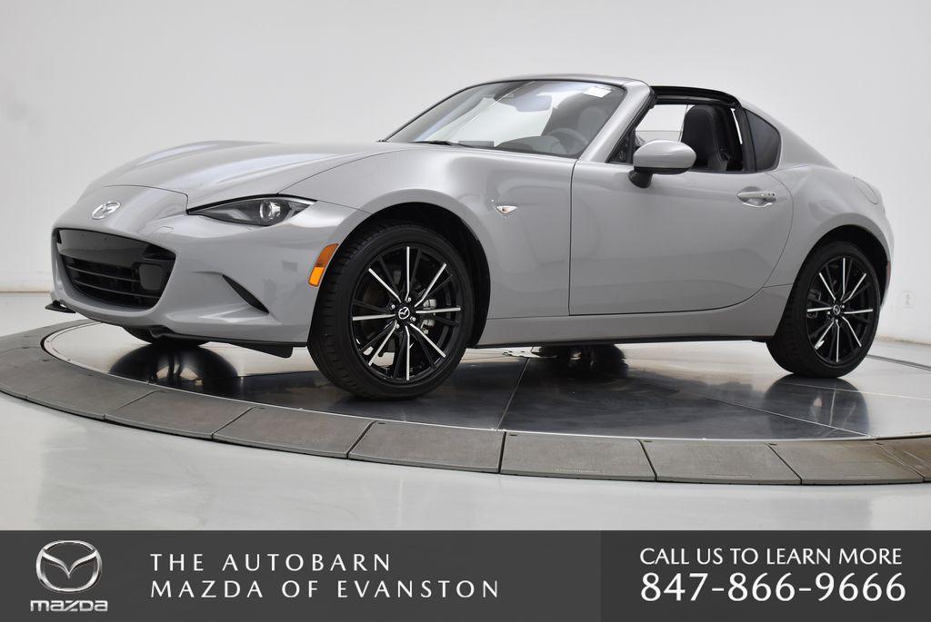 used 2024 Mazda MX-5 Miata RF car, priced at $33,995