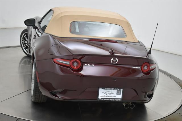 new 2025 Mazda MX-5 Miata car, priced at $37,785