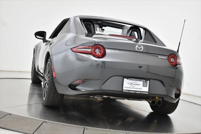 new 2024 Mazda MX-5 Miata RF car, priced at $38,177