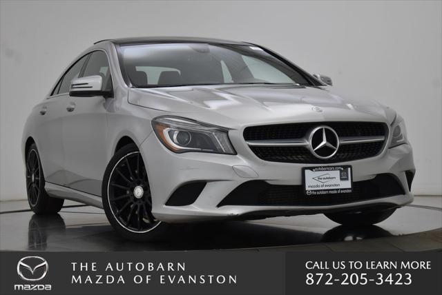 used 2014 Mercedes-Benz CLA-Class car, priced at $14,495