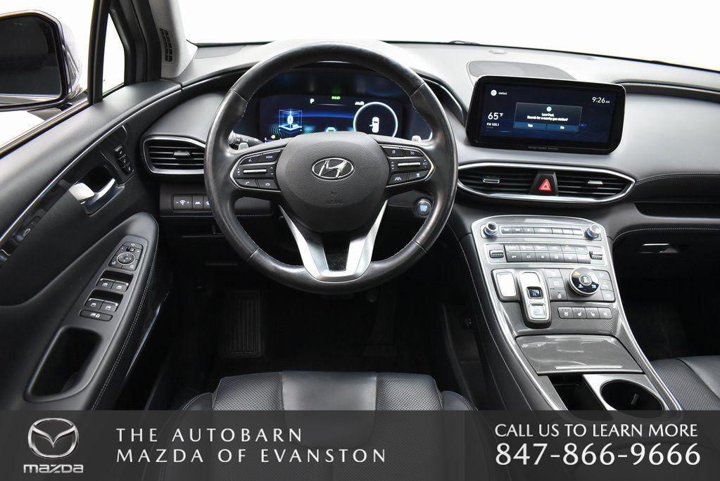 used 2021 Hyundai Santa Fe car, priced at $25,995