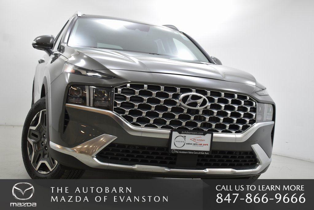 used 2021 Hyundai Santa Fe car, priced at $25,995