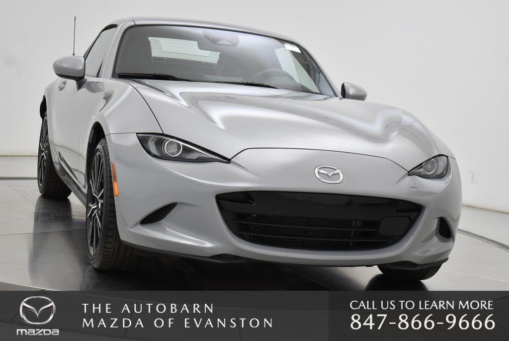 used 2024 Mazda MX-5 Miata RF car, priced at $34,495