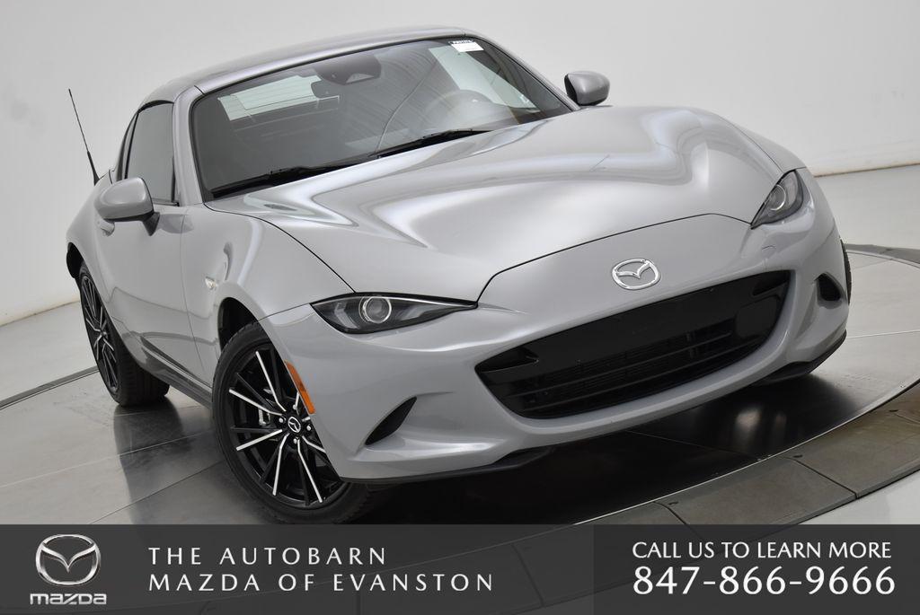 used 2024 Mazda MX-5 Miata RF car, priced at $34,495