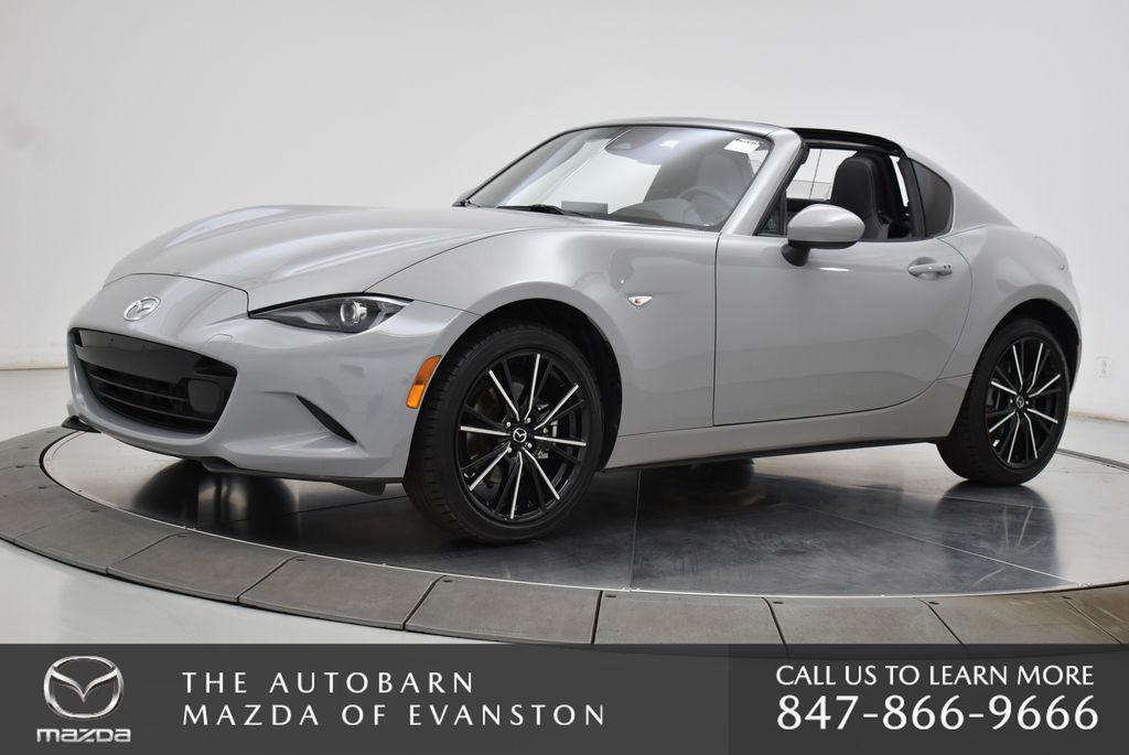 used 2024 Mazda MX-5 Miata RF car, priced at $34,495
