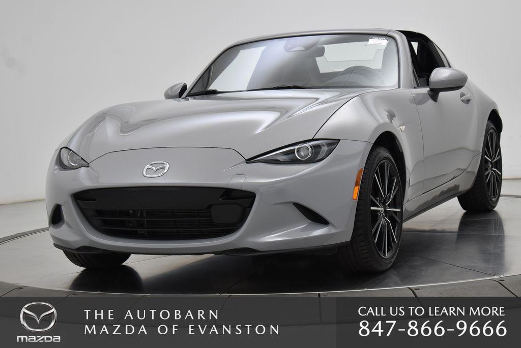 used 2024 Mazda MX-5 Miata RF car, priced at $34,495