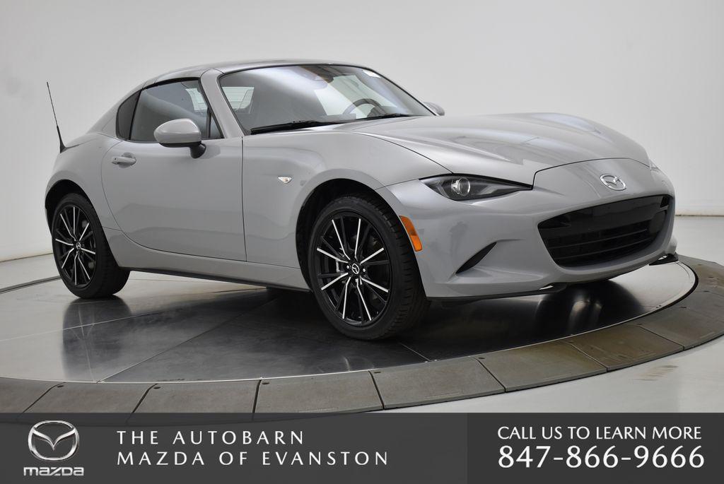 used 2024 Mazda MX-5 Miata RF car, priced at $34,495