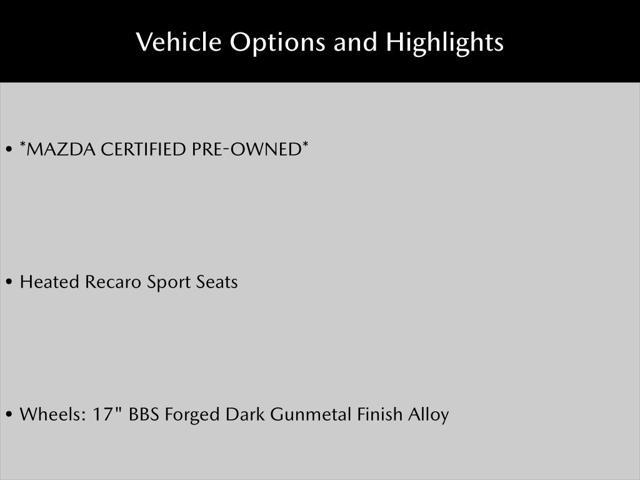 used 2024 Mazda MX-5 Miata RF car, priced at $37,595