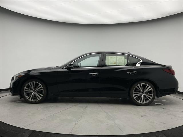 used 2022 INFINITI Q50 car, priced at $29,600