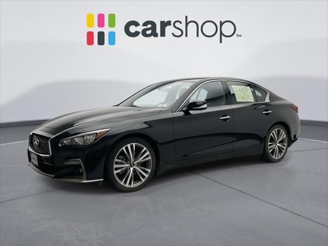 used 2022 INFINITI Q50 car, priced at $29,600