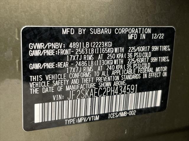 used 2023 Subaru Forester car, priced at $28,700