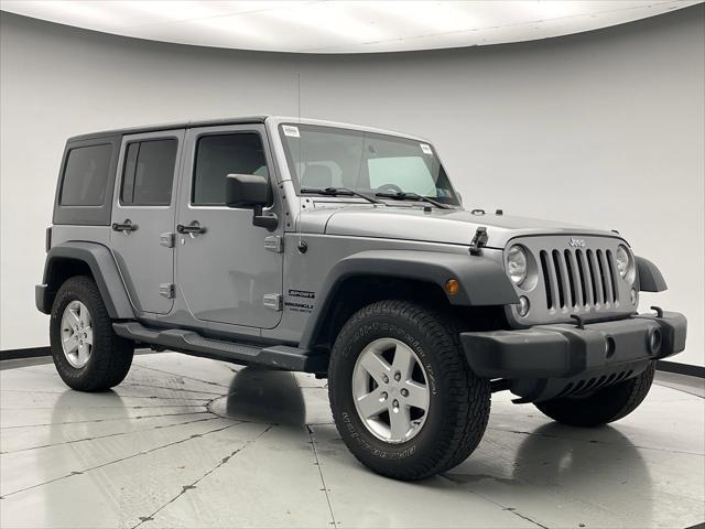 used 2017 Jeep Wrangler Unlimited car, priced at $19,248