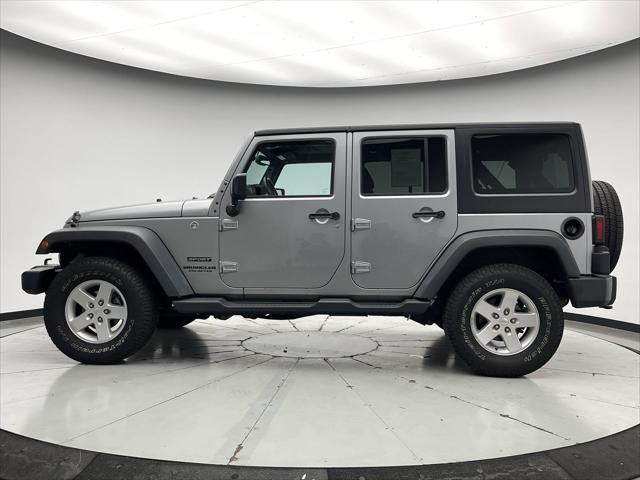 used 2017 Jeep Wrangler Unlimited car, priced at $19,248