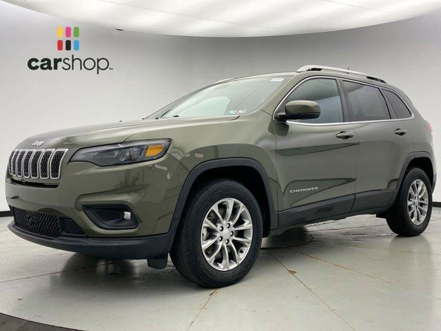 used 2021 Jeep Cherokee car, priced at $22,697