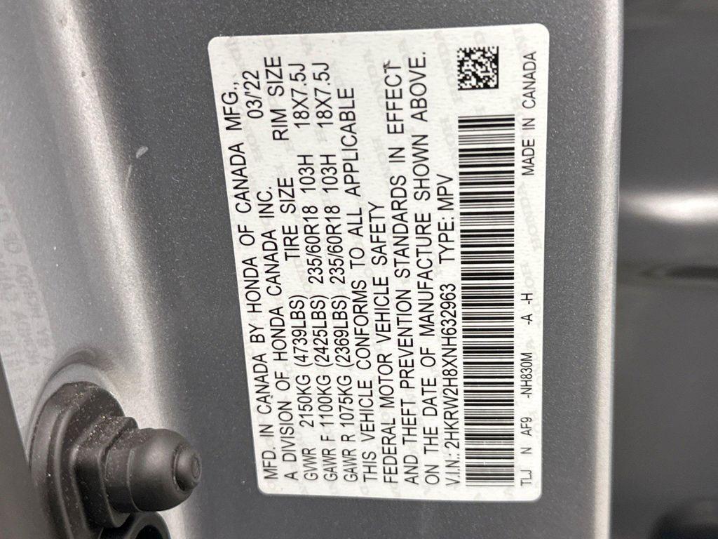 used 2022 Honda CR-V car, priced at $29,600