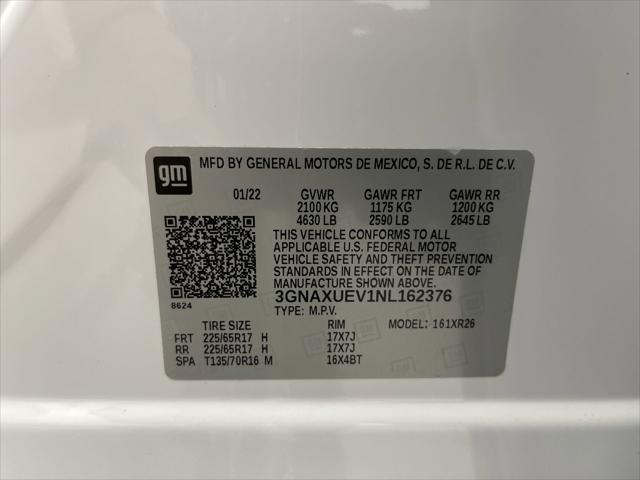 used 2022 Chevrolet Equinox car, priced at $23,400
