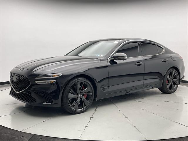 used 2022 Genesis G70 car, priced at $34,199