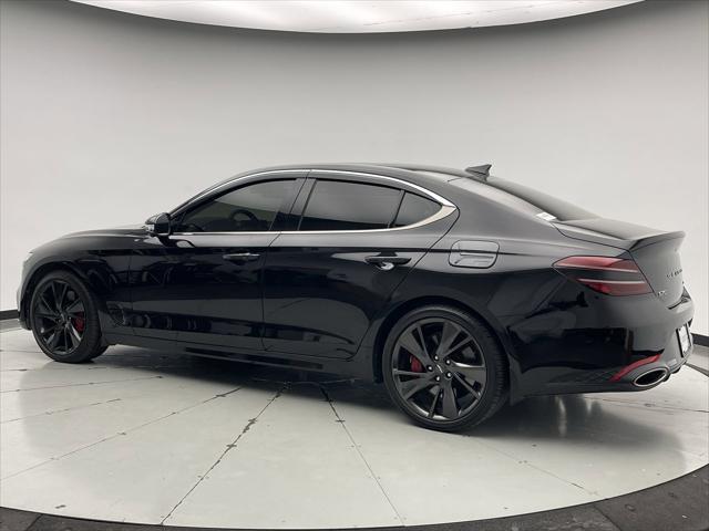 used 2022 Genesis G70 car, priced at $34,199