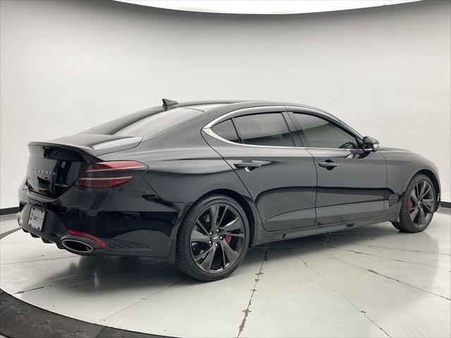 used 2022 Genesis G70 car, priced at $34,199