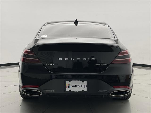 used 2022 Genesis G70 car, priced at $34,199