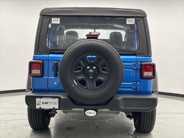 used 2021 Jeep Wrangler car, priced at $27,698