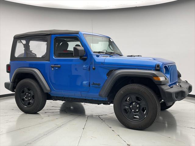 used 2021 Jeep Wrangler car, priced at $27,698