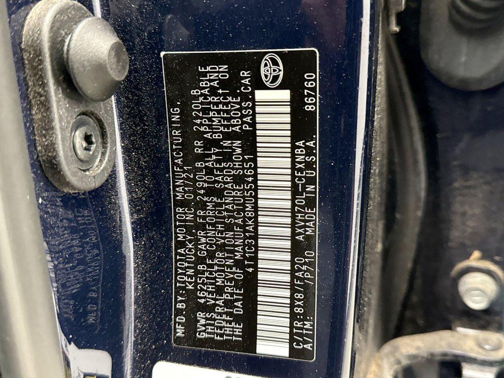 used 2021 Toyota Camry car, priced at $26,900