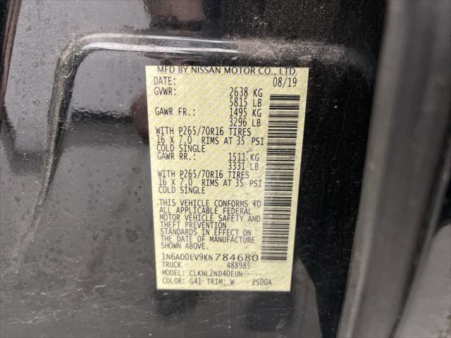 used 2019 Nissan Frontier car, priced at $21,349