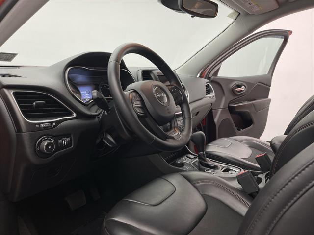 used 2021 Jeep Cherokee car, priced at $25,000