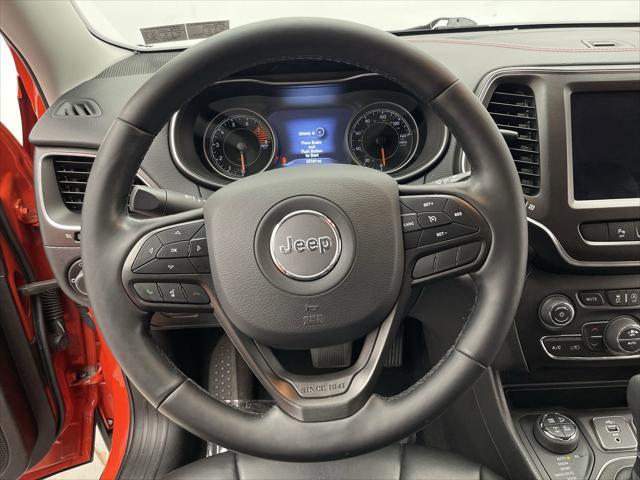 used 2021 Jeep Cherokee car, priced at $25,000