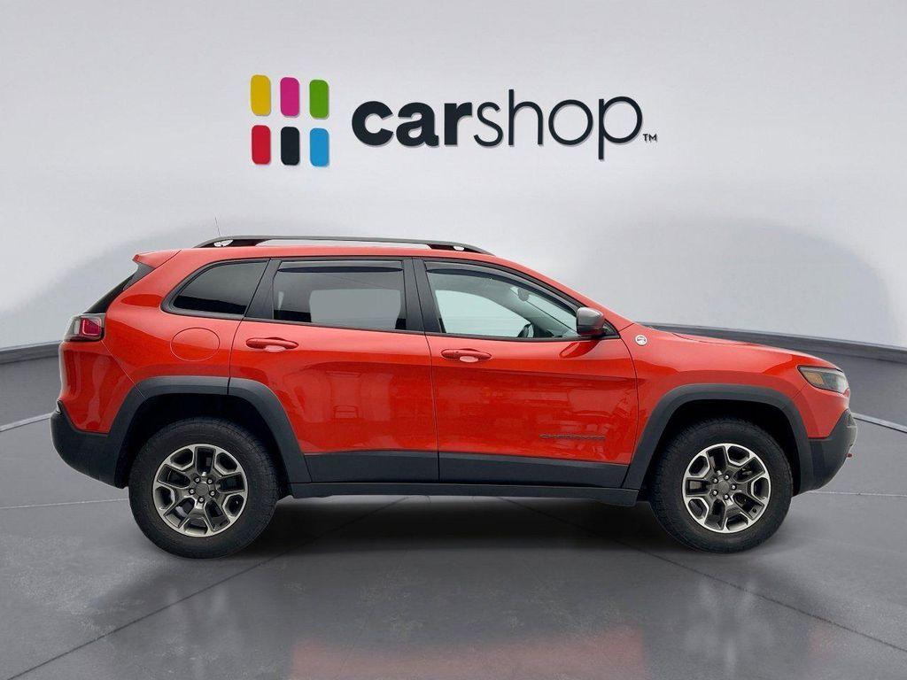 used 2021 Jeep Cherokee car, priced at $21,196