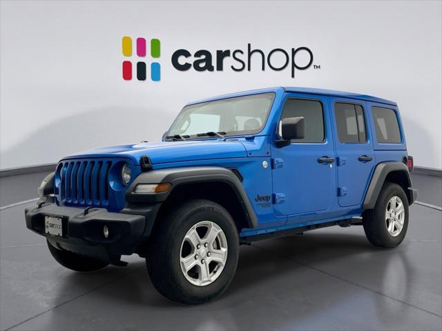 used 2021 Jeep Wrangler Unlimited car, priced at $30,800