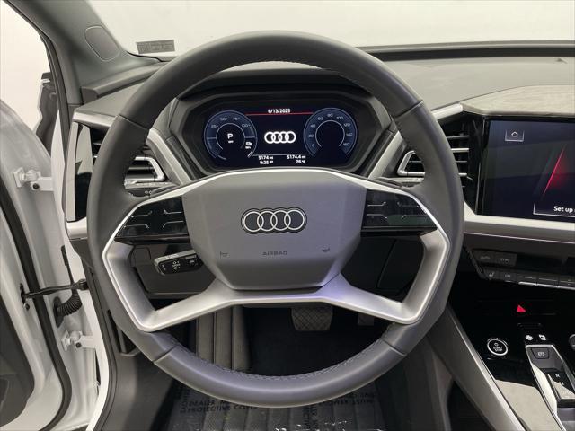 used 2024 Audi Q4 e-tron car, priced at $39,499