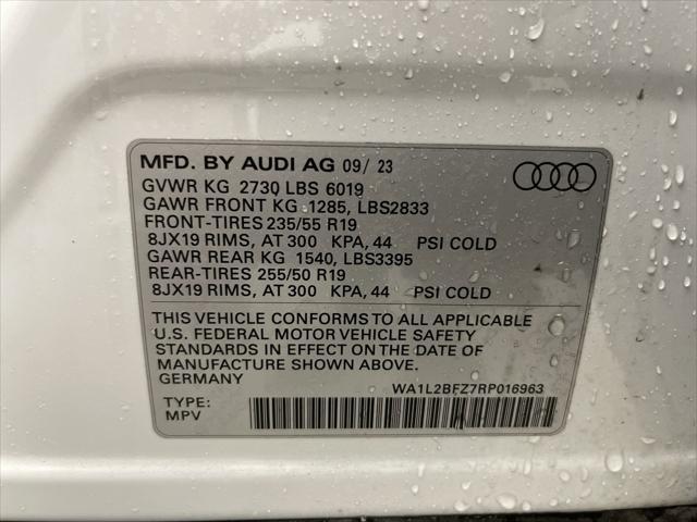 used 2024 Audi Q4 e-tron car, priced at $39,900