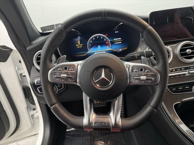 used 2022 Mercedes-Benz AMG C 43 car, priced at $46,697