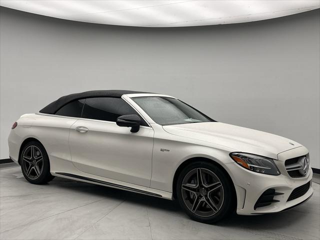 used 2022 Mercedes-Benz AMG C 43 car, priced at $50,899