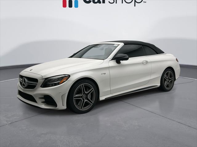 used 2022 Mercedes-Benz AMG C 43 car, priced at $50,899