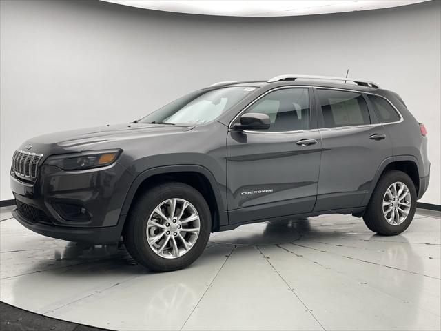 used 2021 Jeep Cherokee car, priced at $25,199