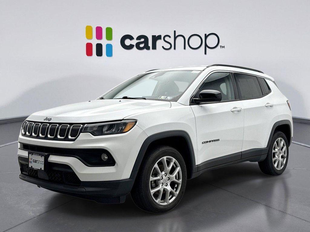 used 2022 Jeep Compass car, priced at $22,498