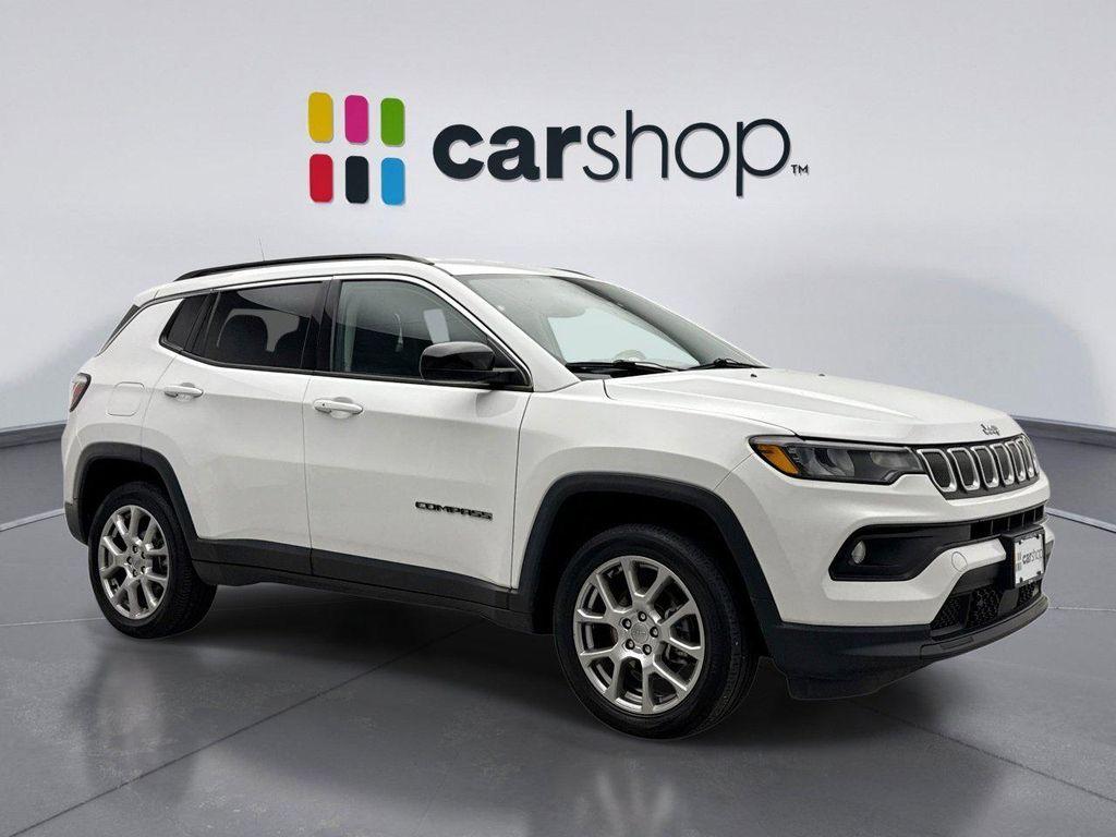 used 2022 Jeep Compass car, priced at $23,400