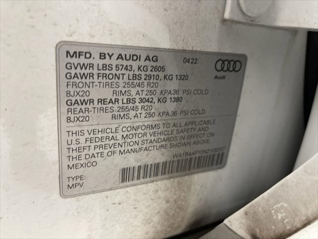 used 2022 Audi SQ5 car, priced at $40,699