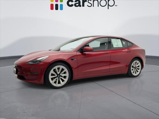 used 2022 Tesla Model 3 car, priced at $22,749